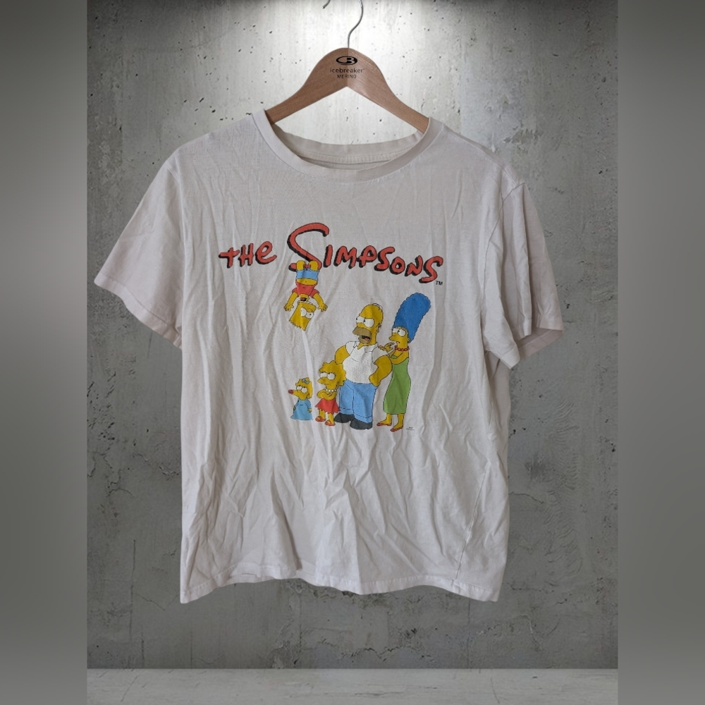 The Simpsons Short Sleeve Graphic Tee - White